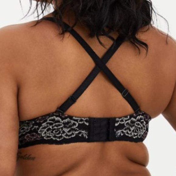 TORRID 42B XO PUSH-UP PLUNGE BRA - Picture 8 of 8